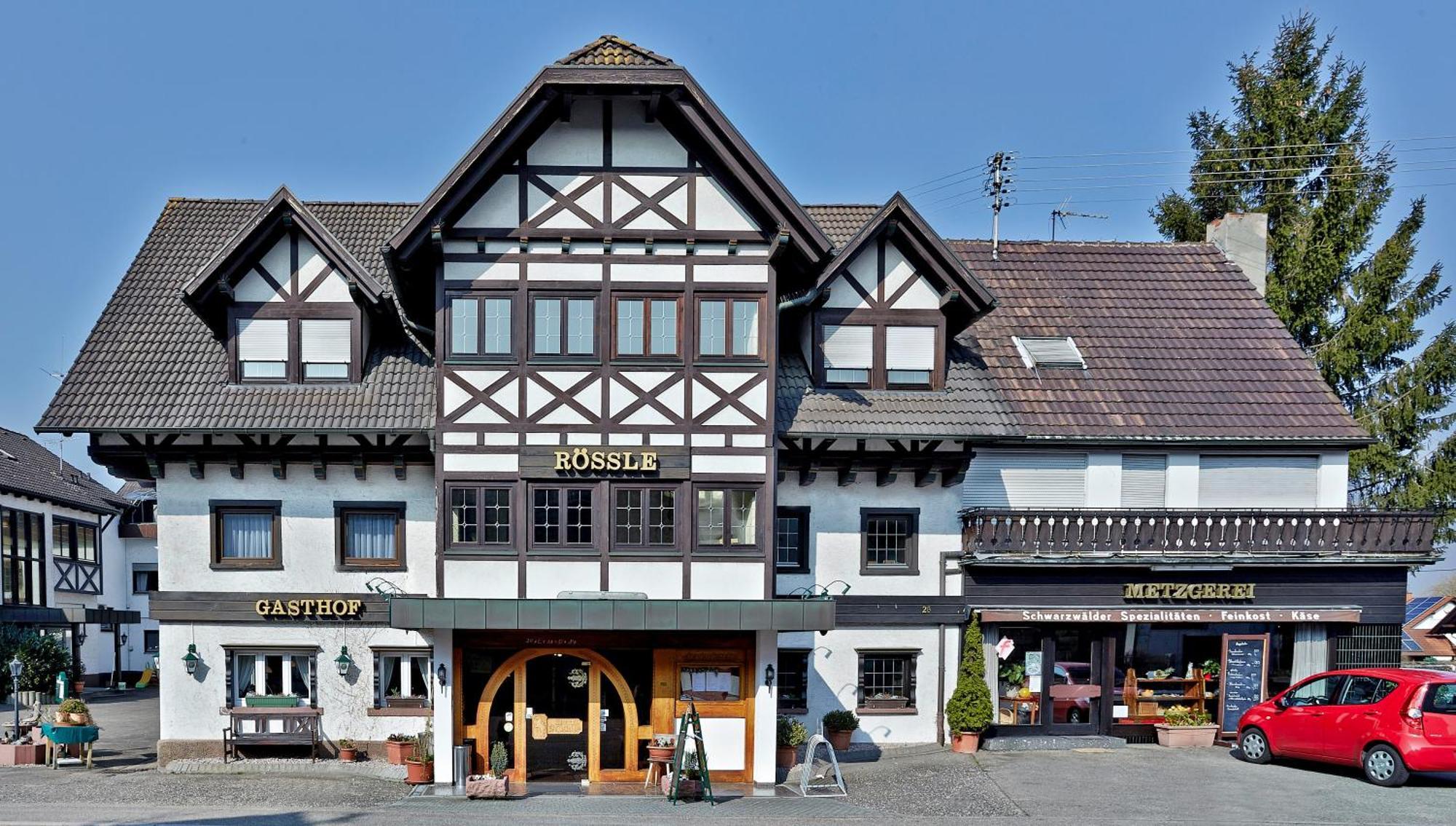 Hotel Landgasthaus Roessle Hohberg Esterno foto