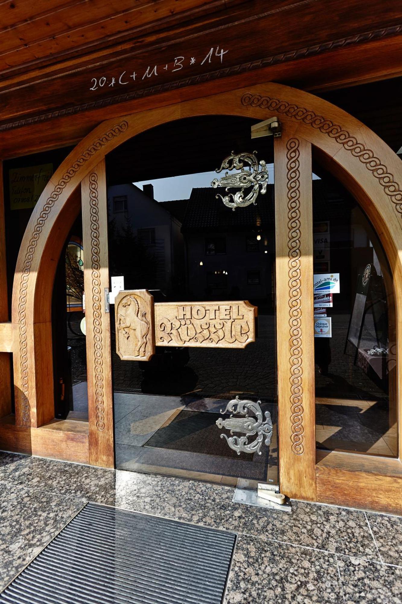 Hotel Landgasthaus Roessle Hohberg Esterno foto