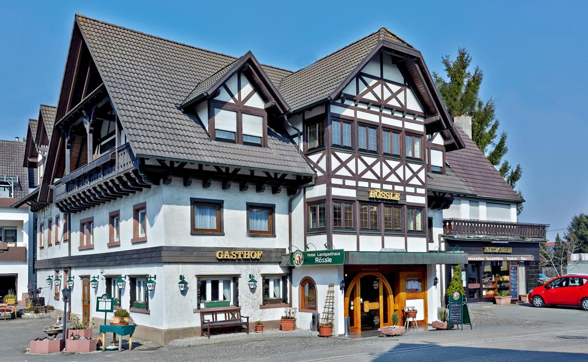 Hotel Landgasthaus Roessle Hohberg Esterno foto